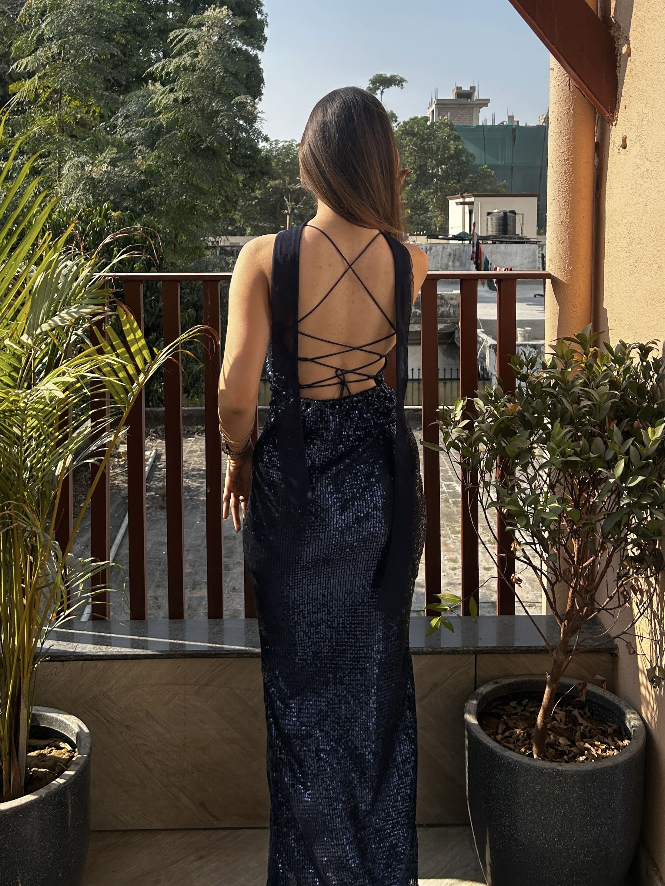 COSMIC SEQUIN DRESS