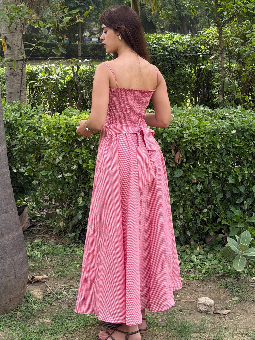 RED SUNSET DRESS