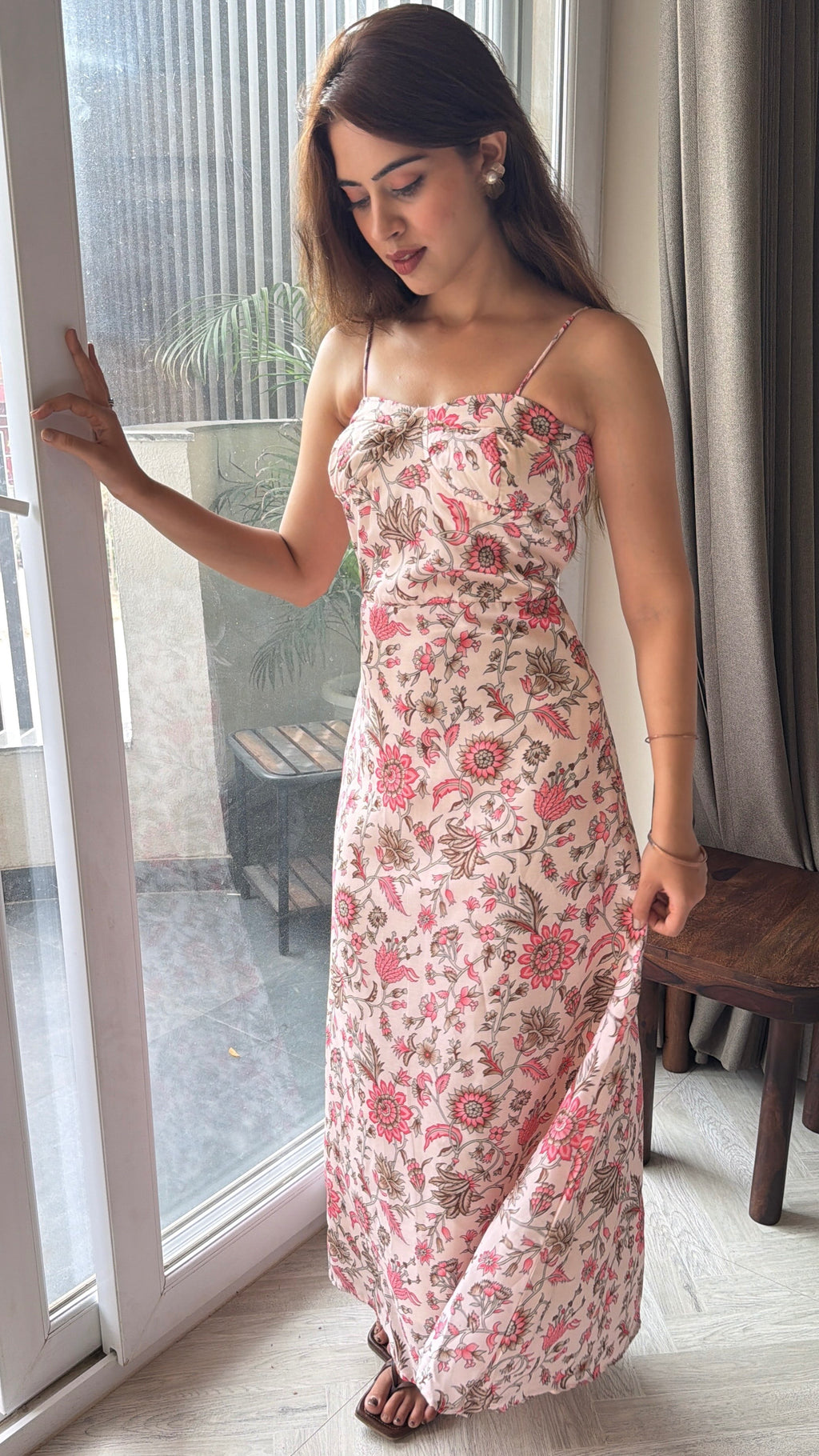 Floral cottage dress