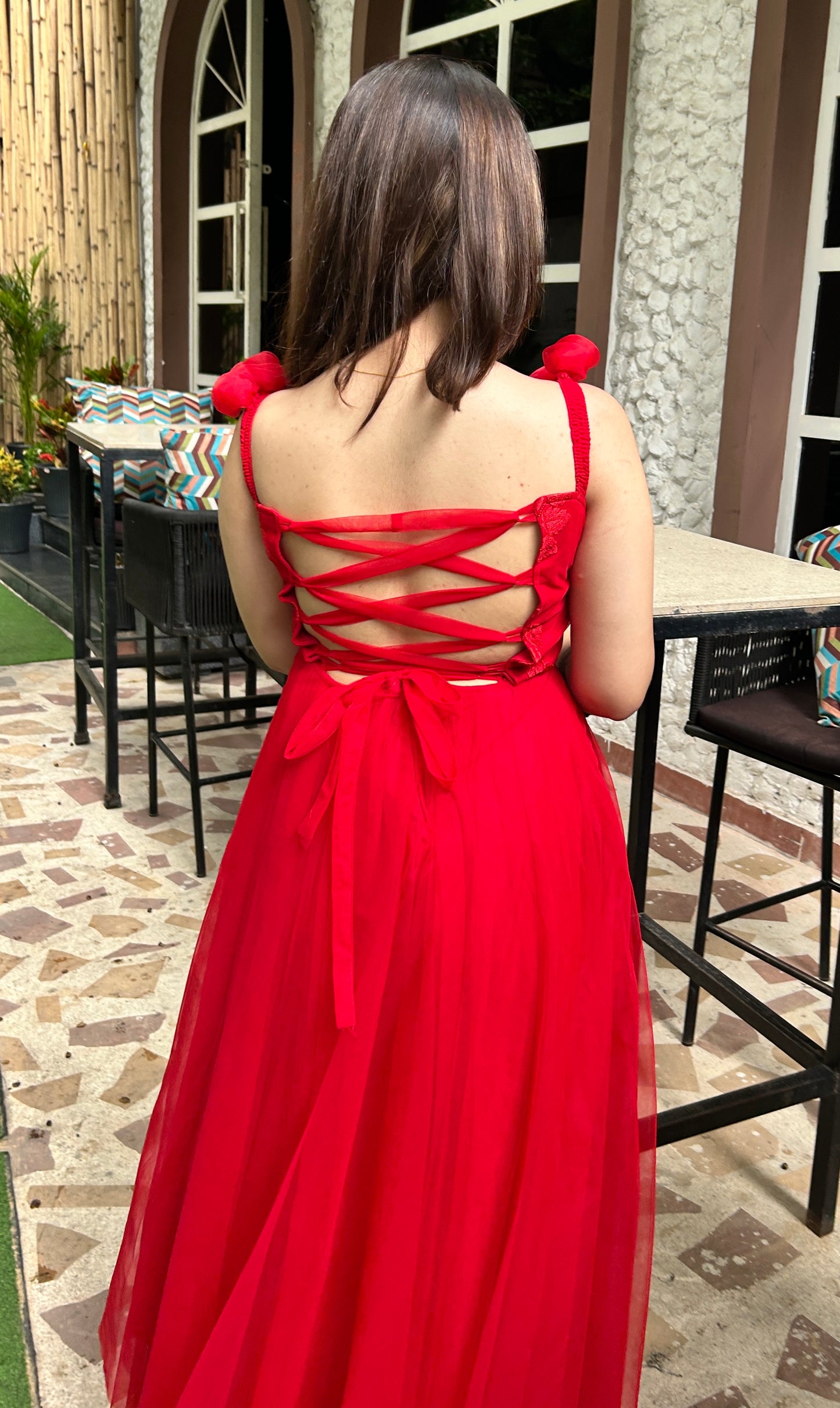 ROSEWOOD CORSET DRESS
