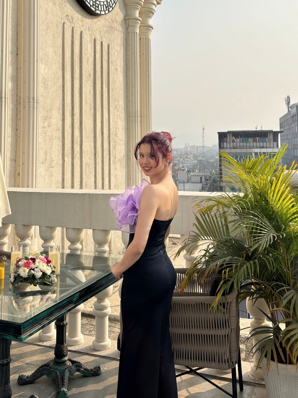 SHADOW ROSE DRESS