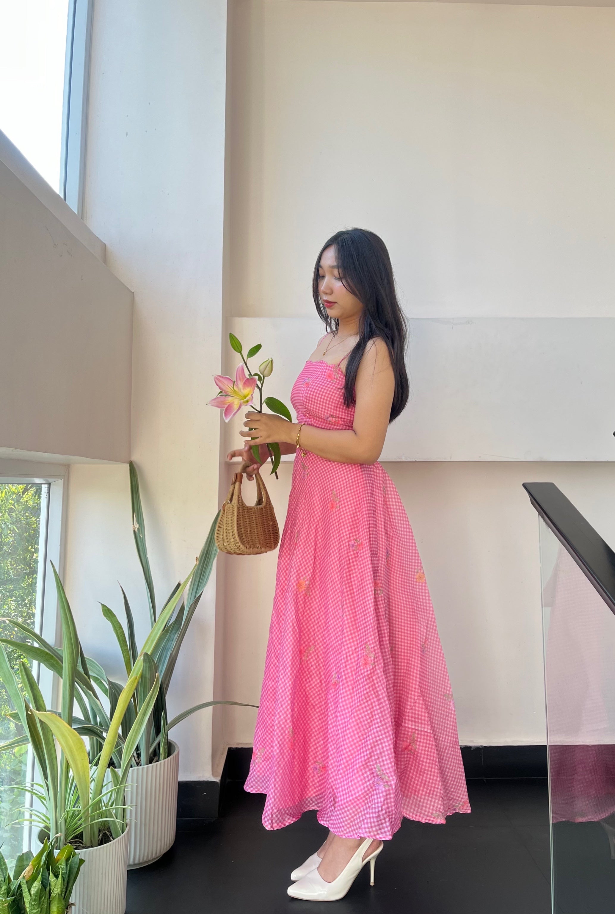 Pink Daisy dress