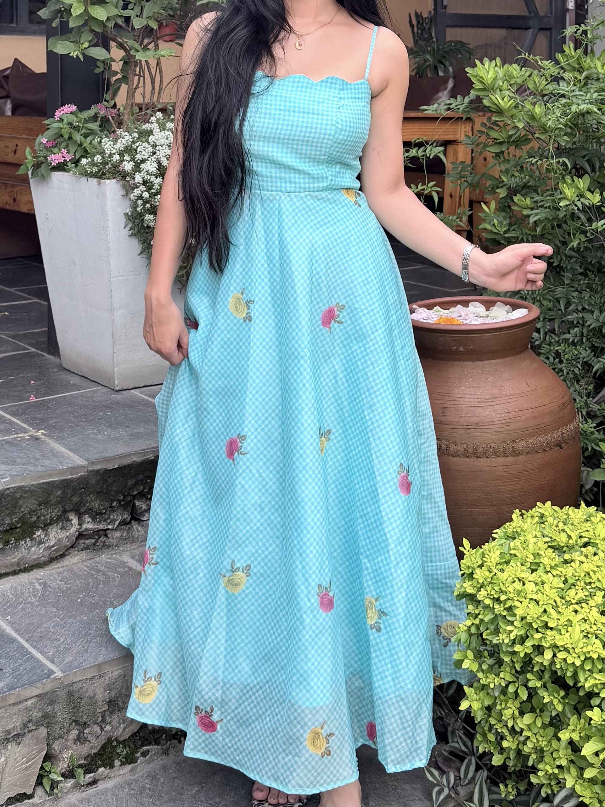 GREEN MEADOW DRESS