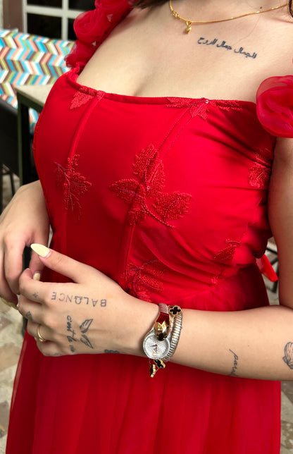 ROSEWOOD CORSET DRESS