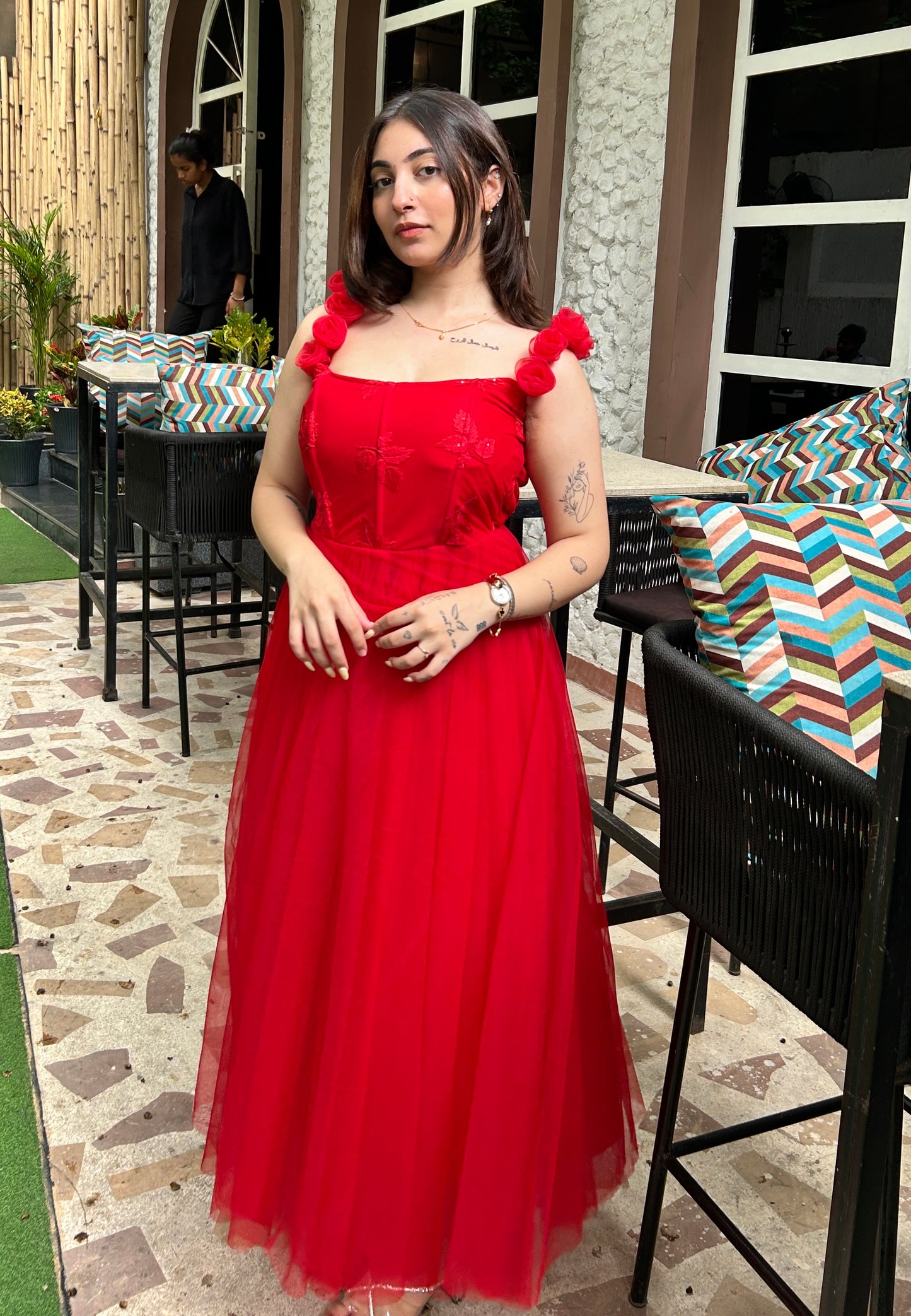 ROSEWOOD CORSET DRESS