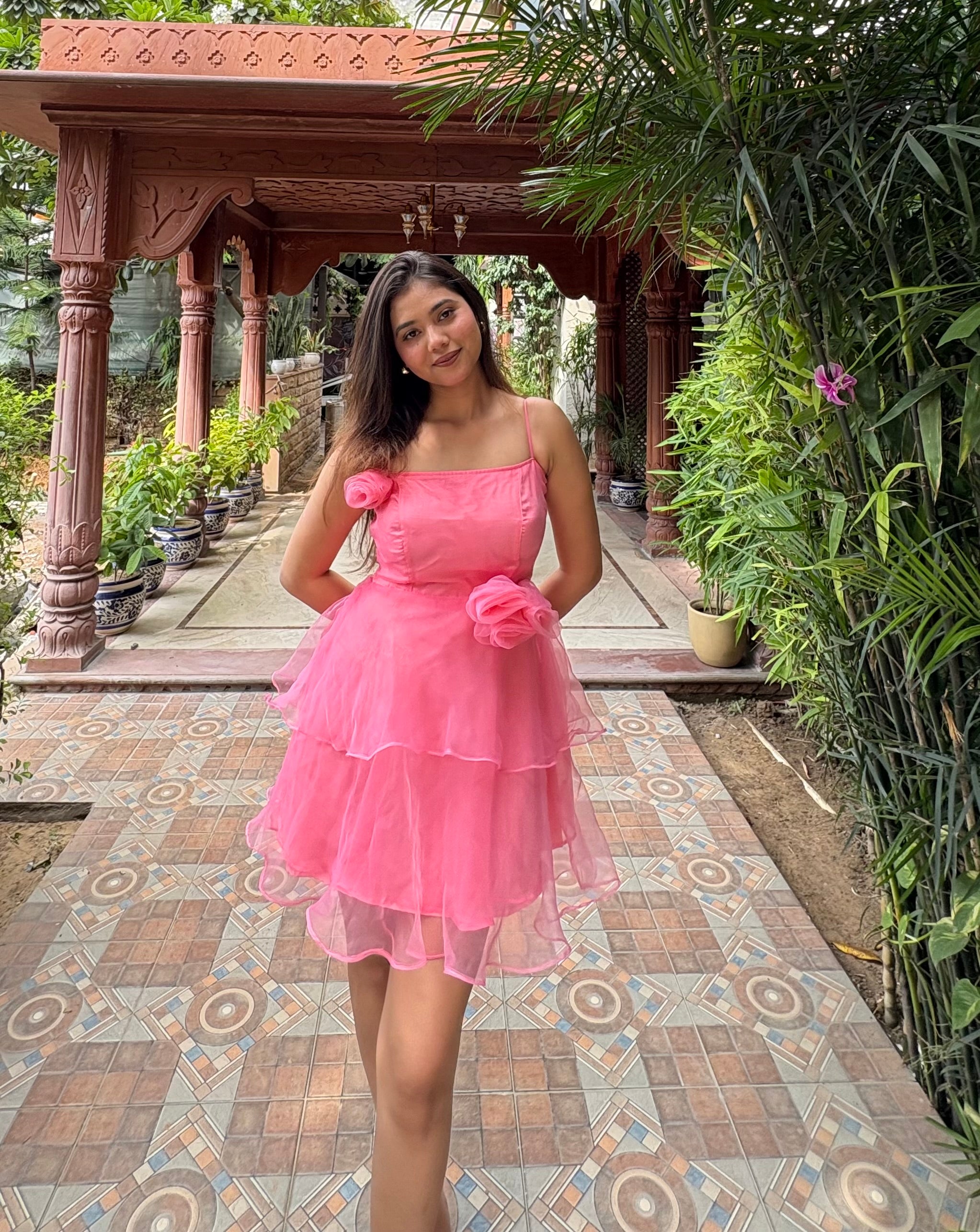 Pink Rose Affair Dress