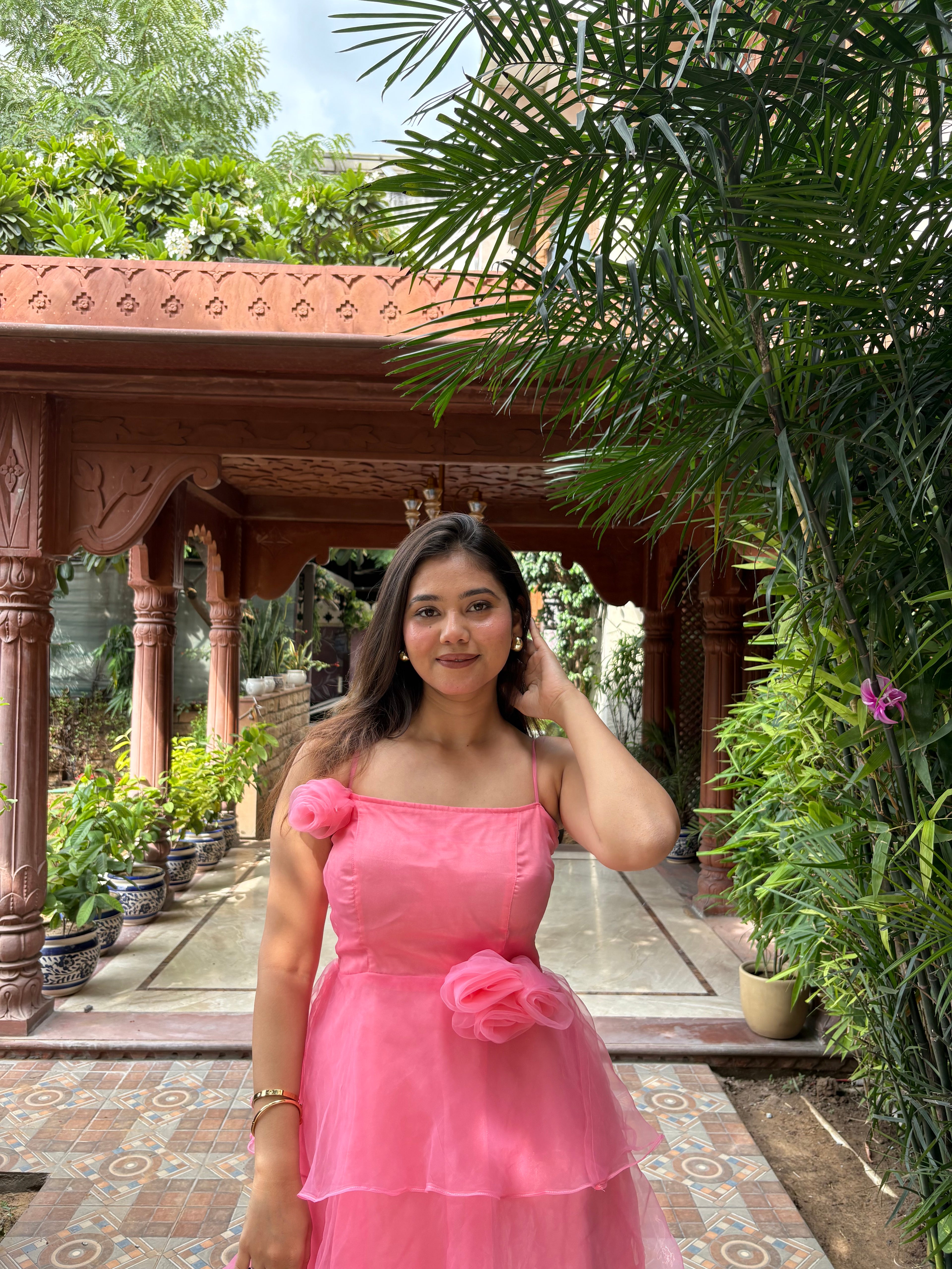 Pink Rose Affair Dress