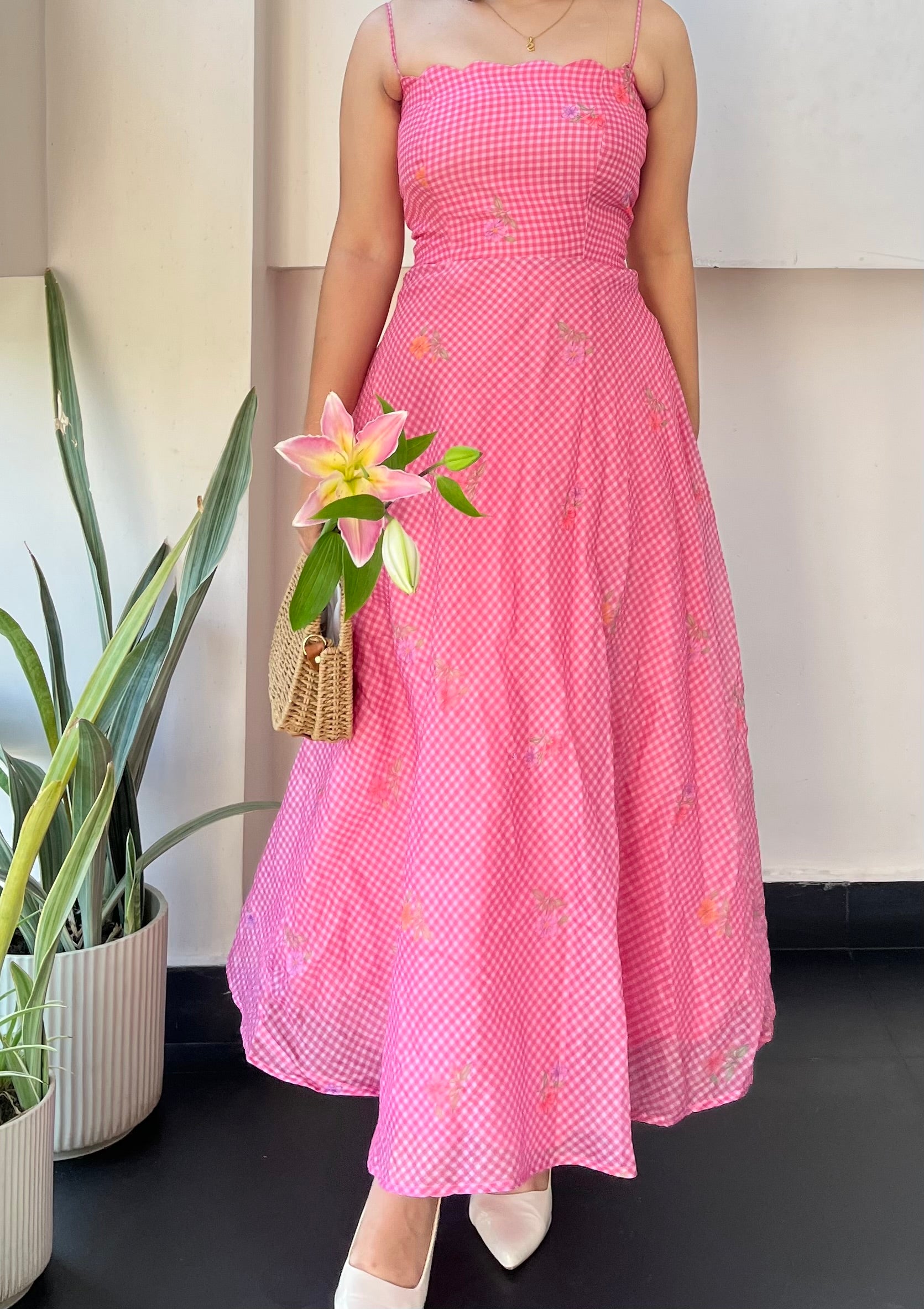 Pink Daisy dress