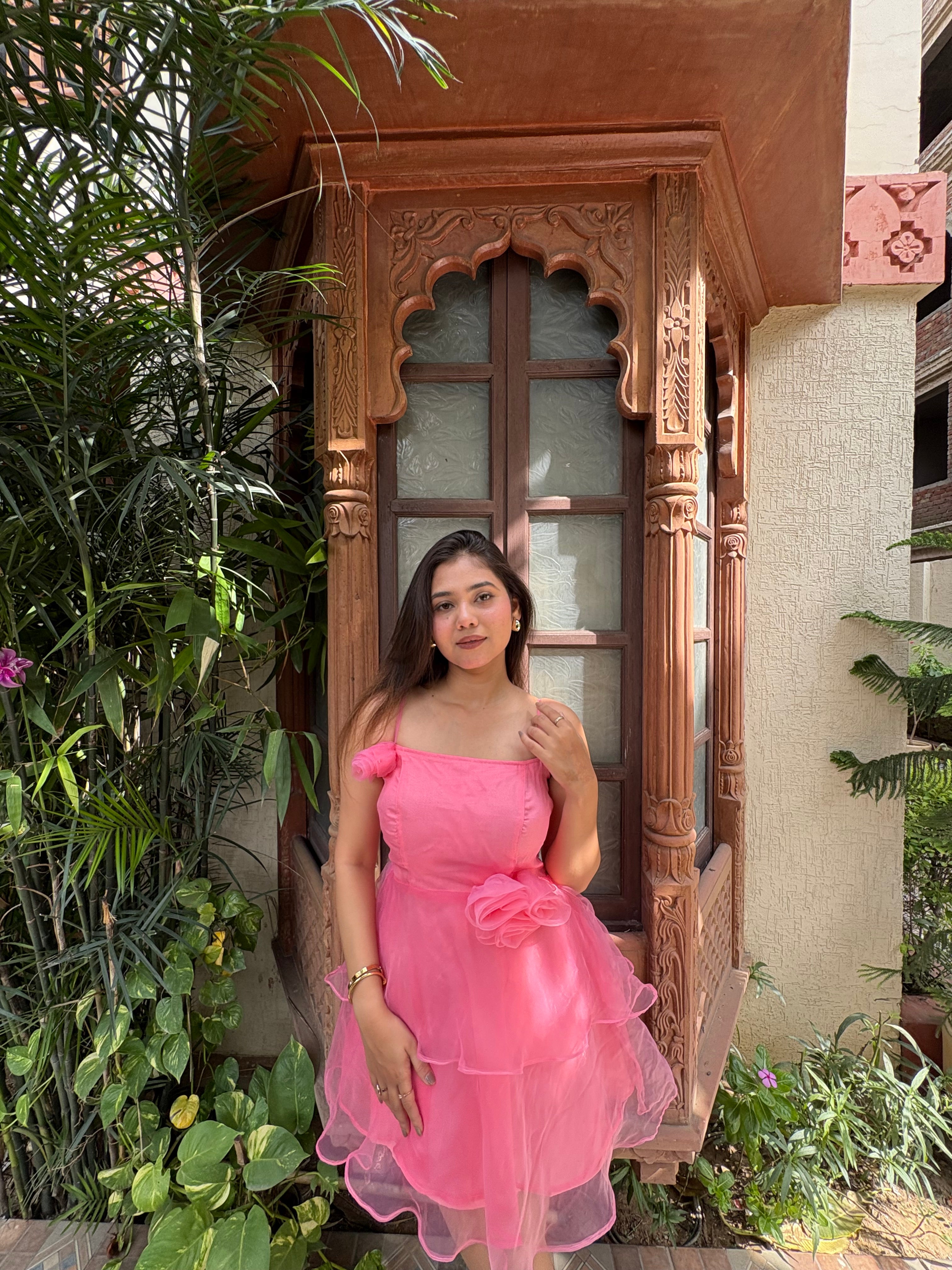 Pink Rose Affair Dress