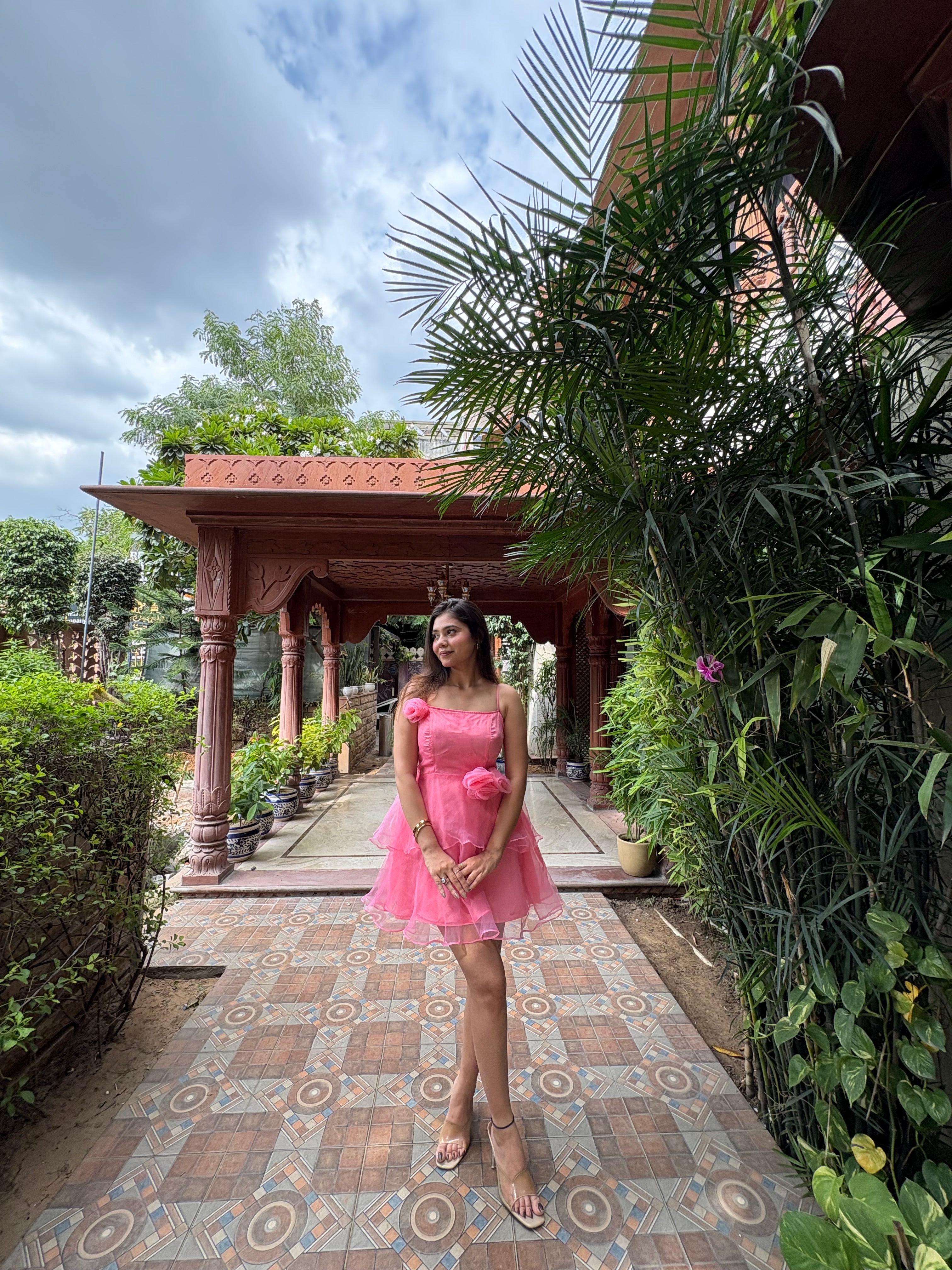 Pink Rose Affair Dress