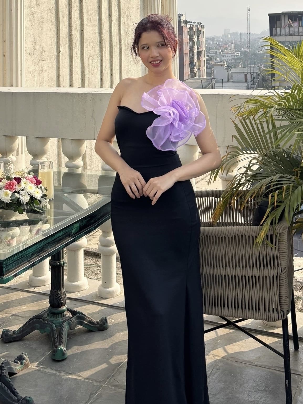 SHADOW ROSE DRESS