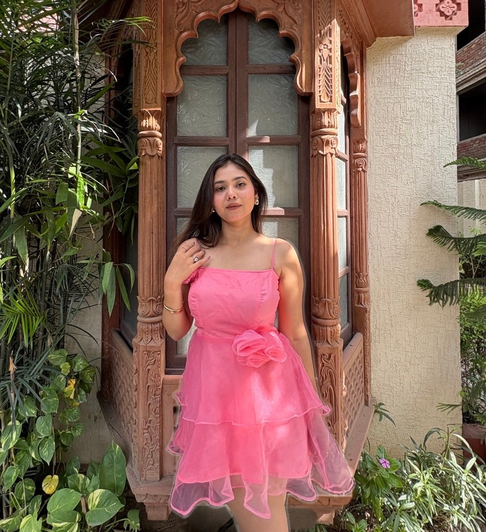 Pink Rose Affair Dress