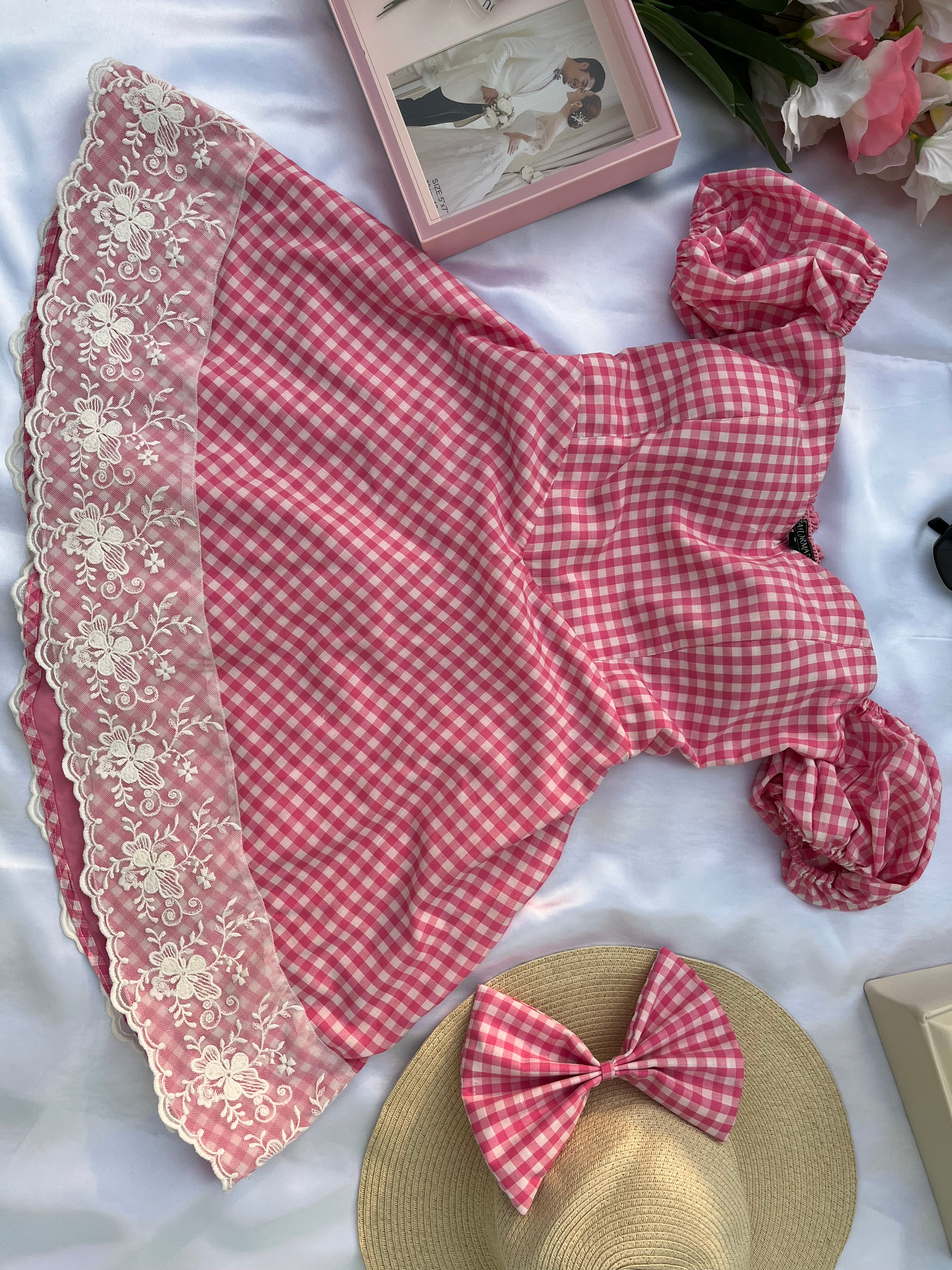 SWEETHEART SUE PINK DRESS