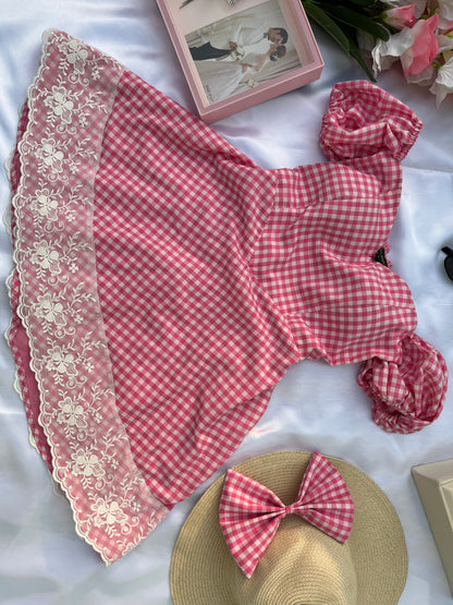 SWEETHEART SUE PINK DRESS