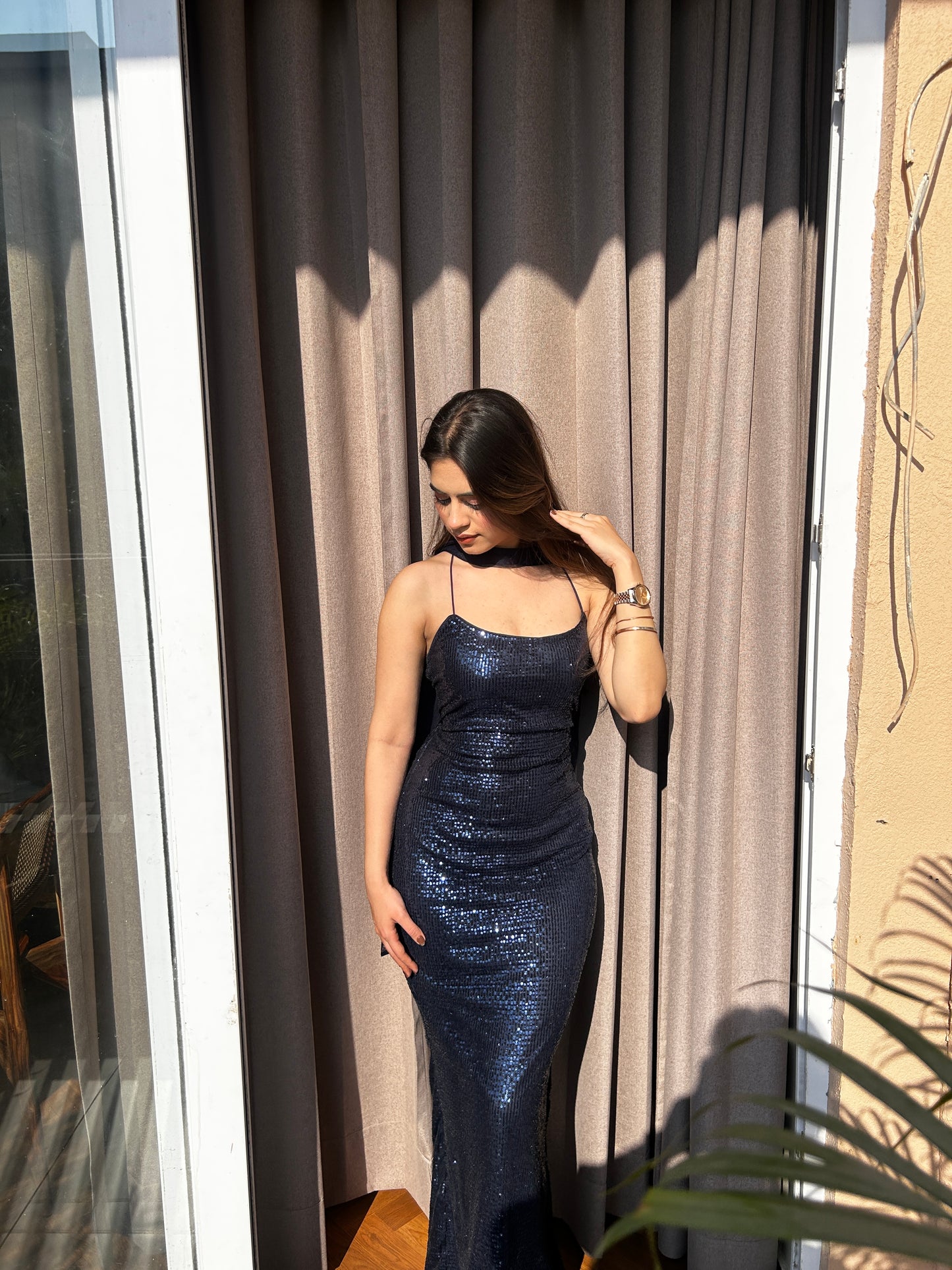 COSMIC SEQUIN DRESS