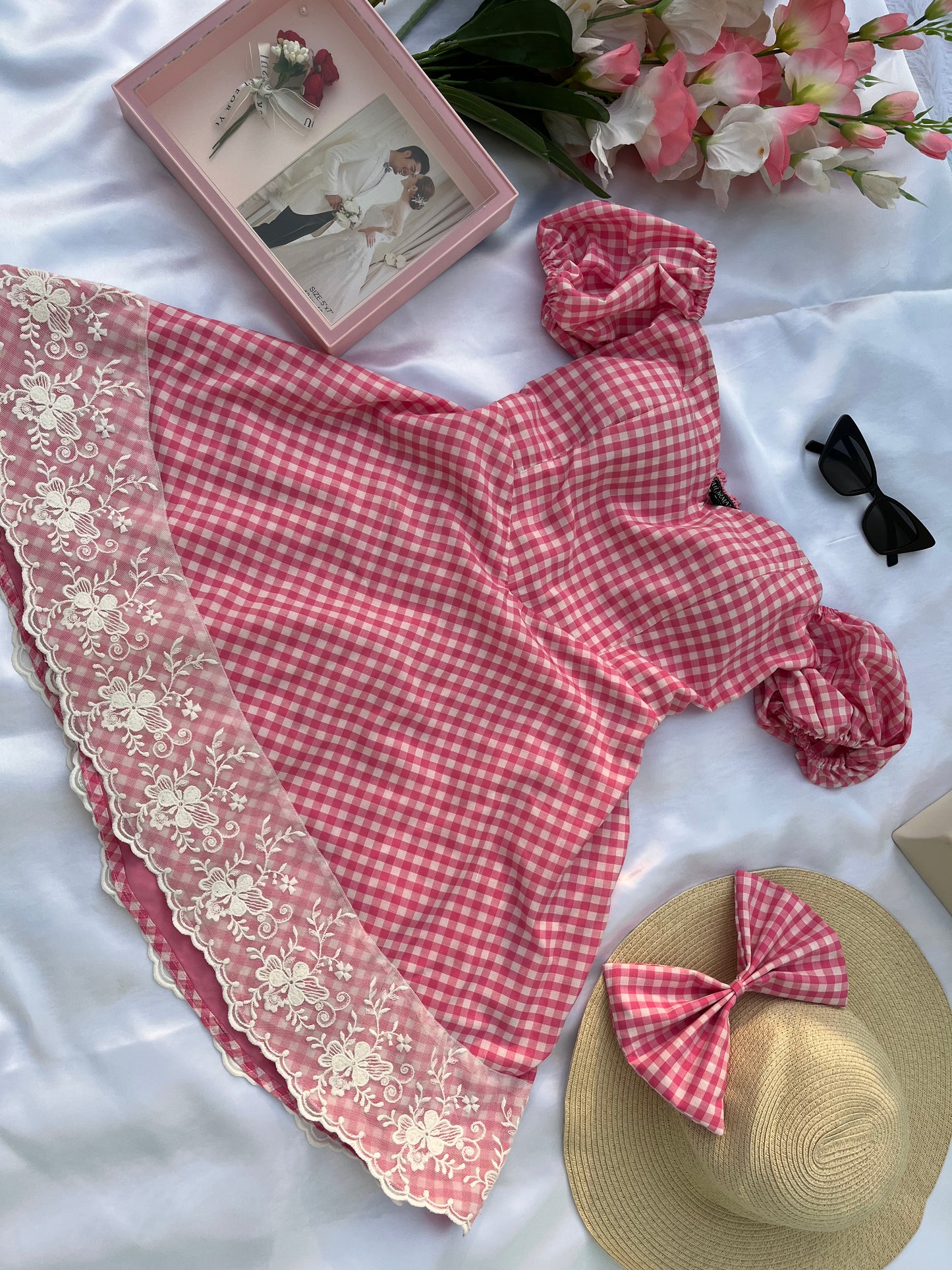 SWEETHEART SUE PINK DRESS