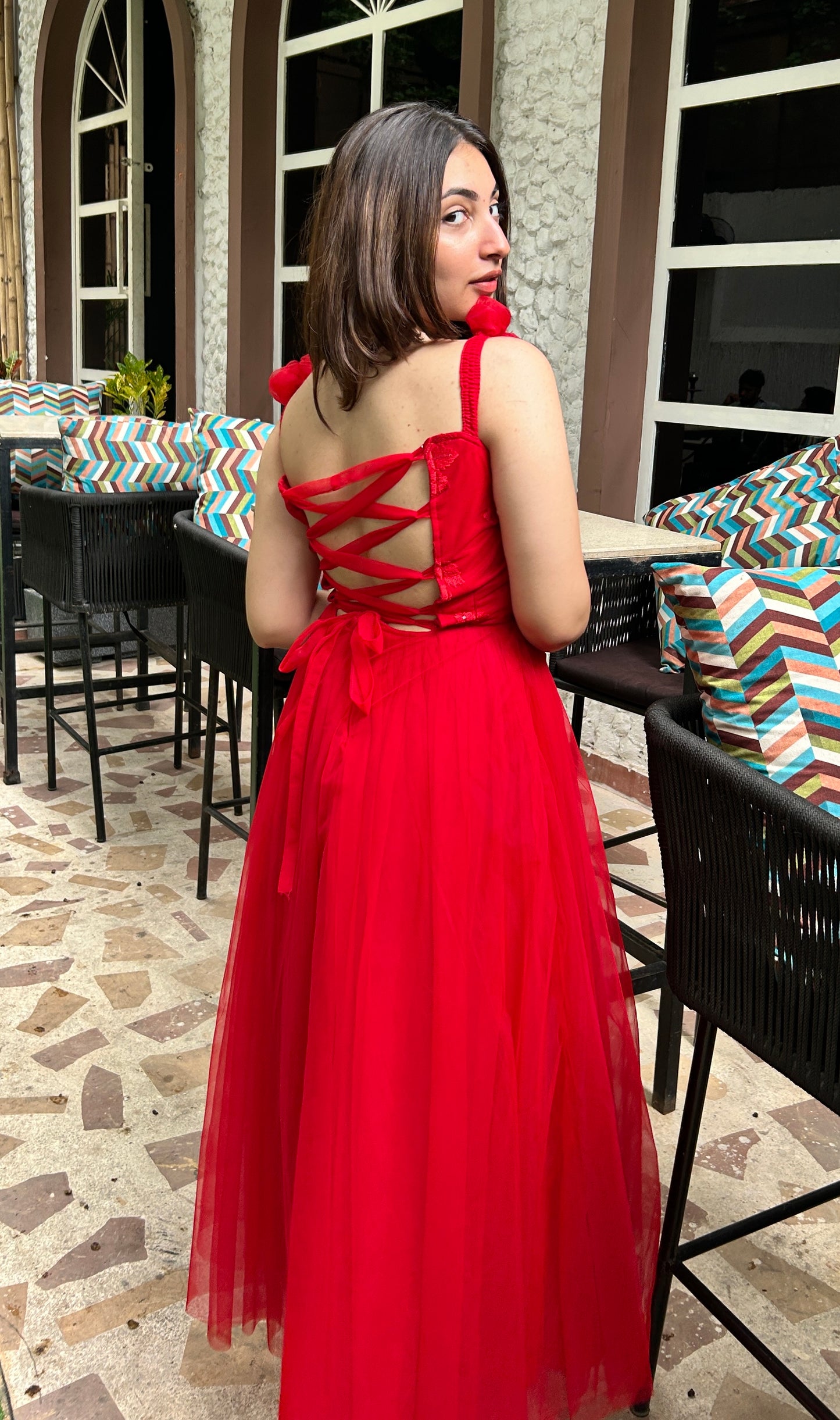 ROSEWOOD CORSET DRESS