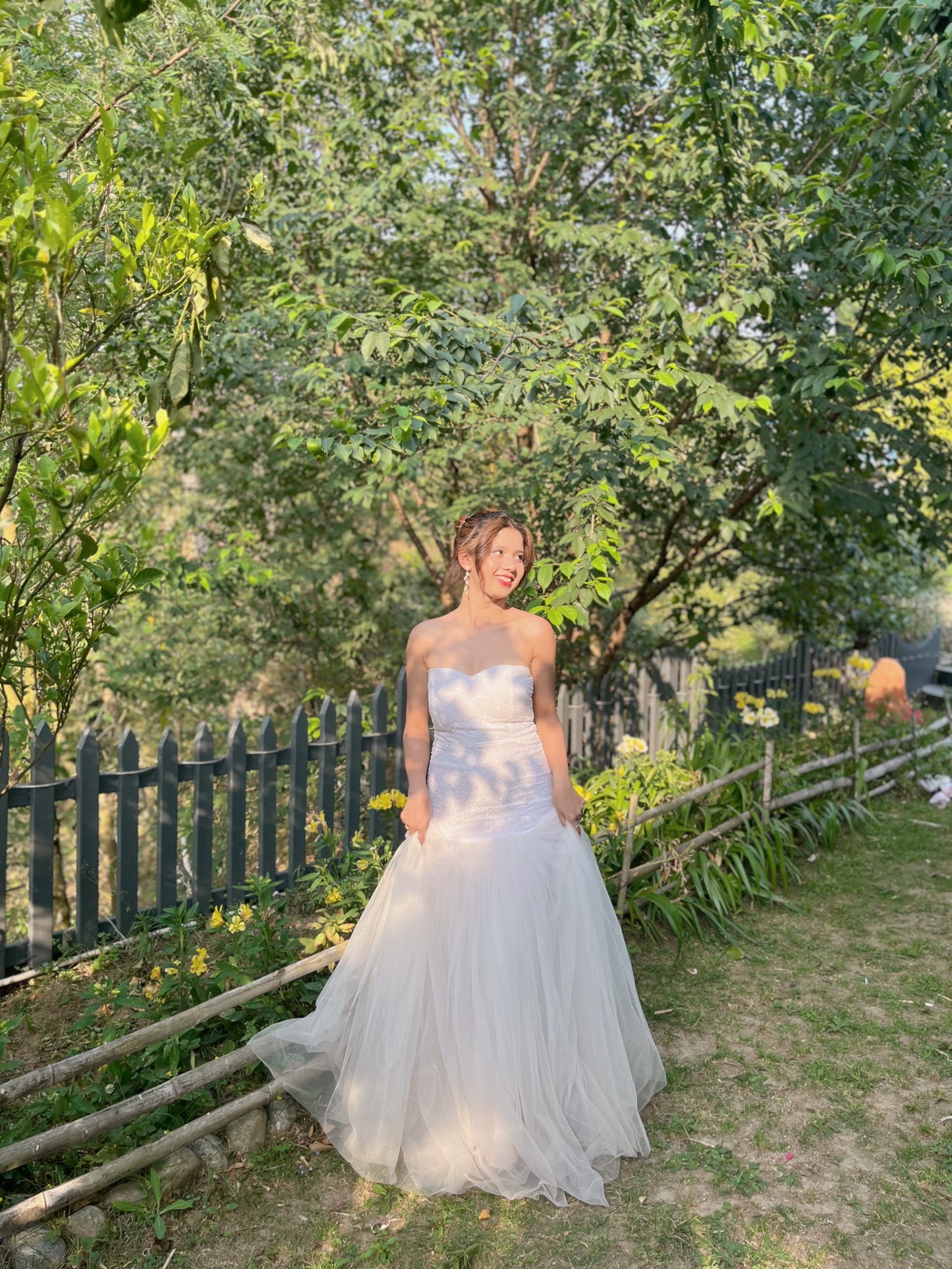 White Swan Dress