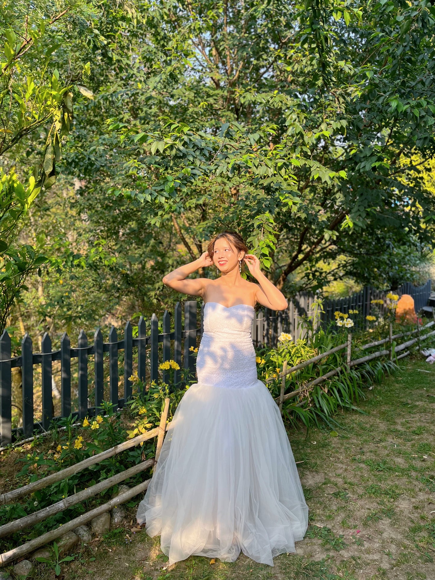 White Swan Dress