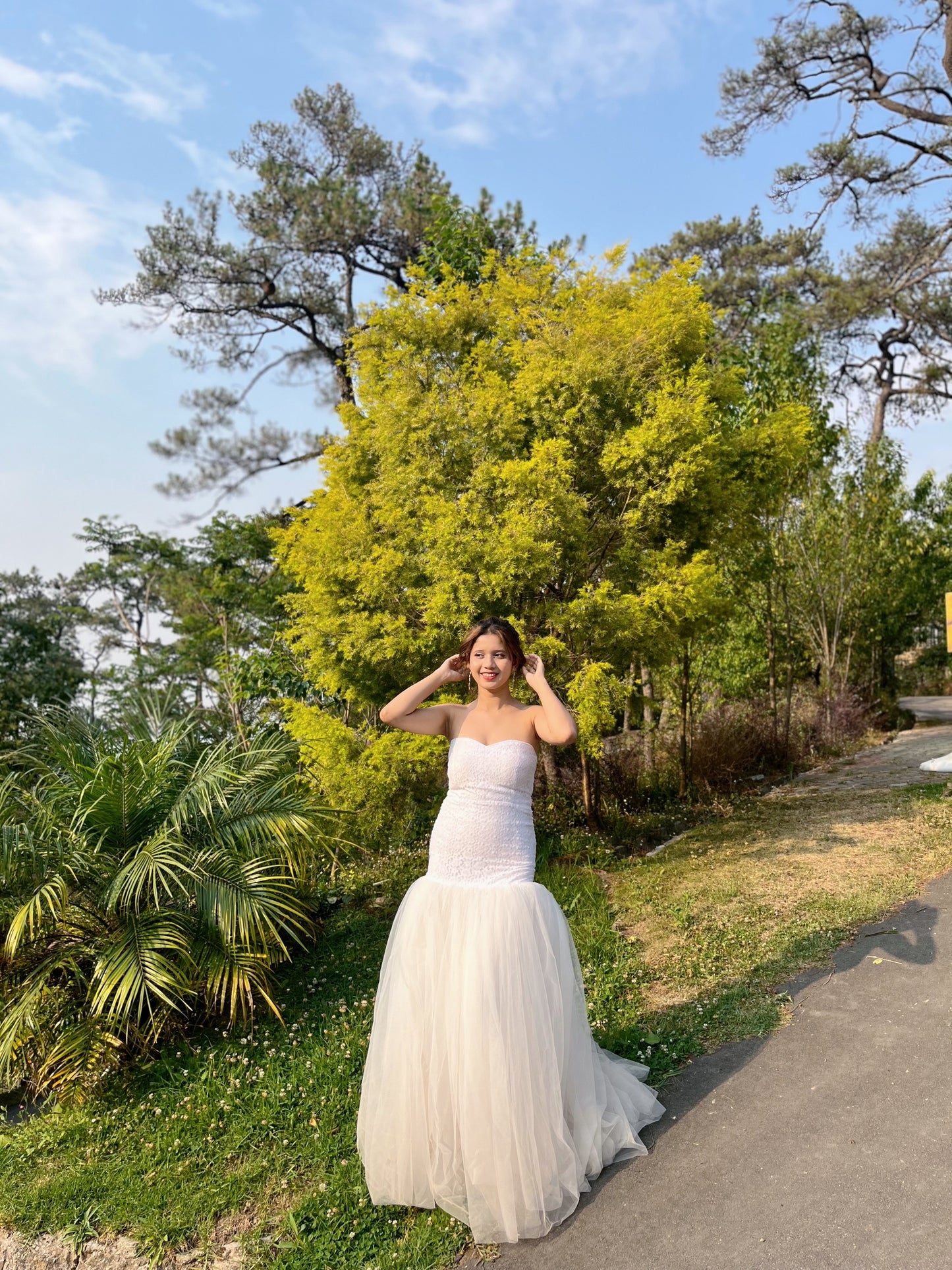 White Swan Dress