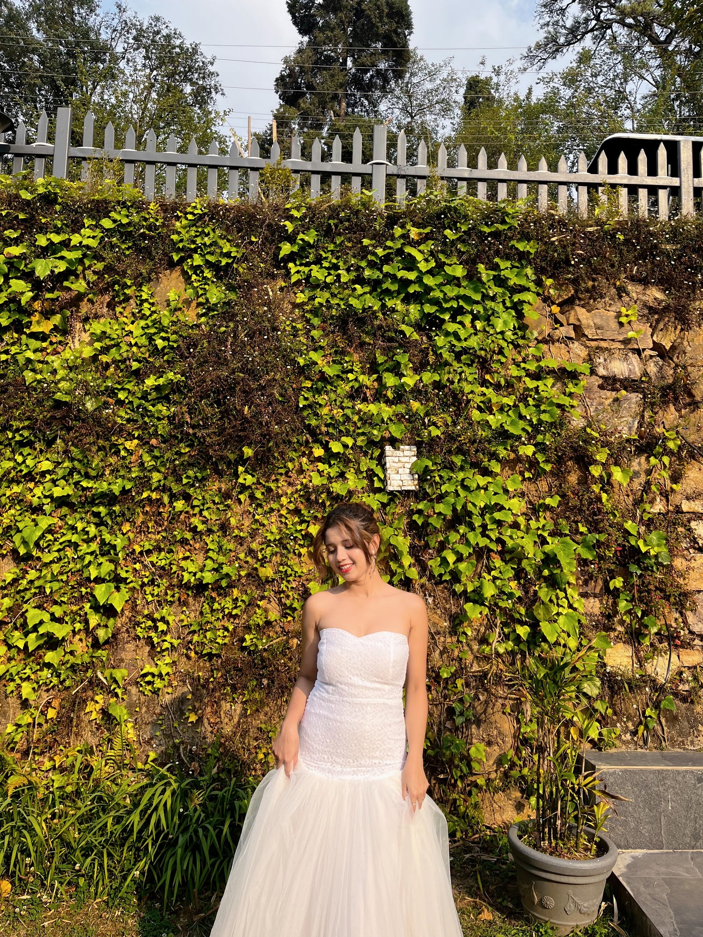 White Swan Dress