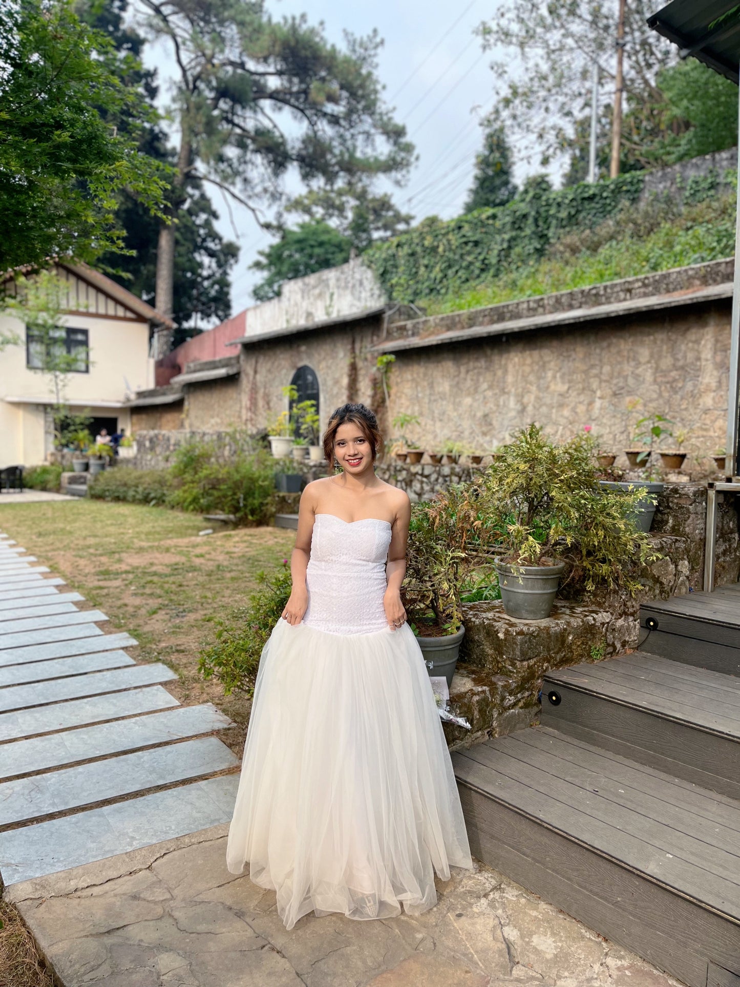 White Swan Dress