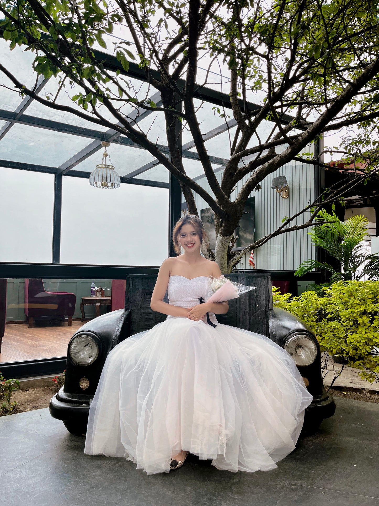 White Swan Dress