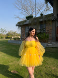 Yellow Sunflower Dress