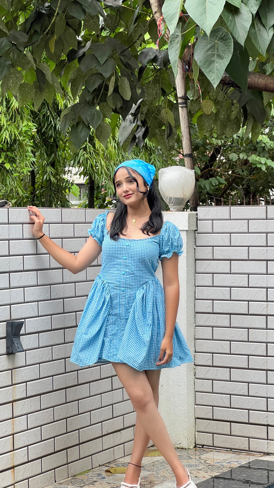 BLUEBELL GINGHAM DRESS