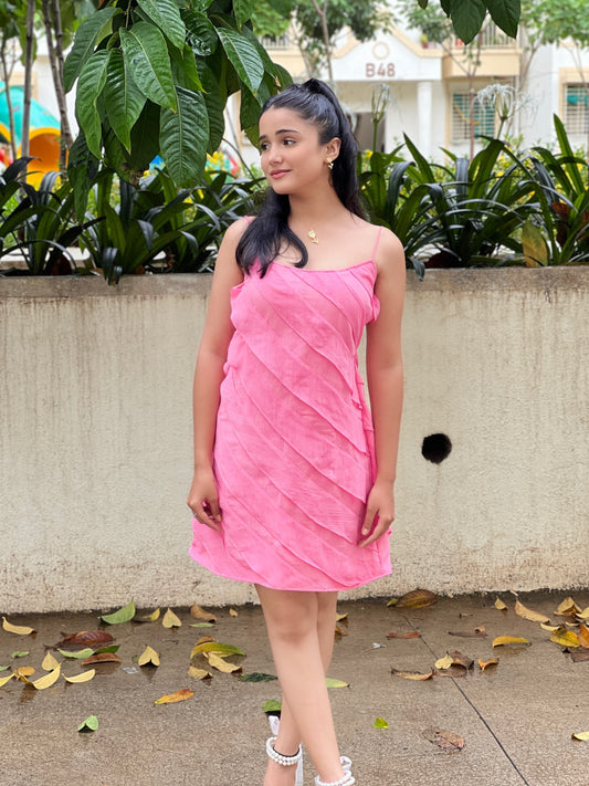 PINK AURORA DRESS