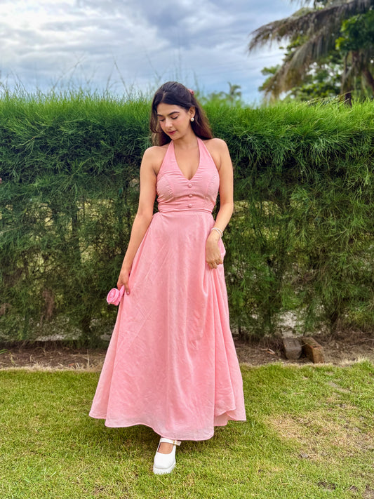 BLUSH PEARL DRESS