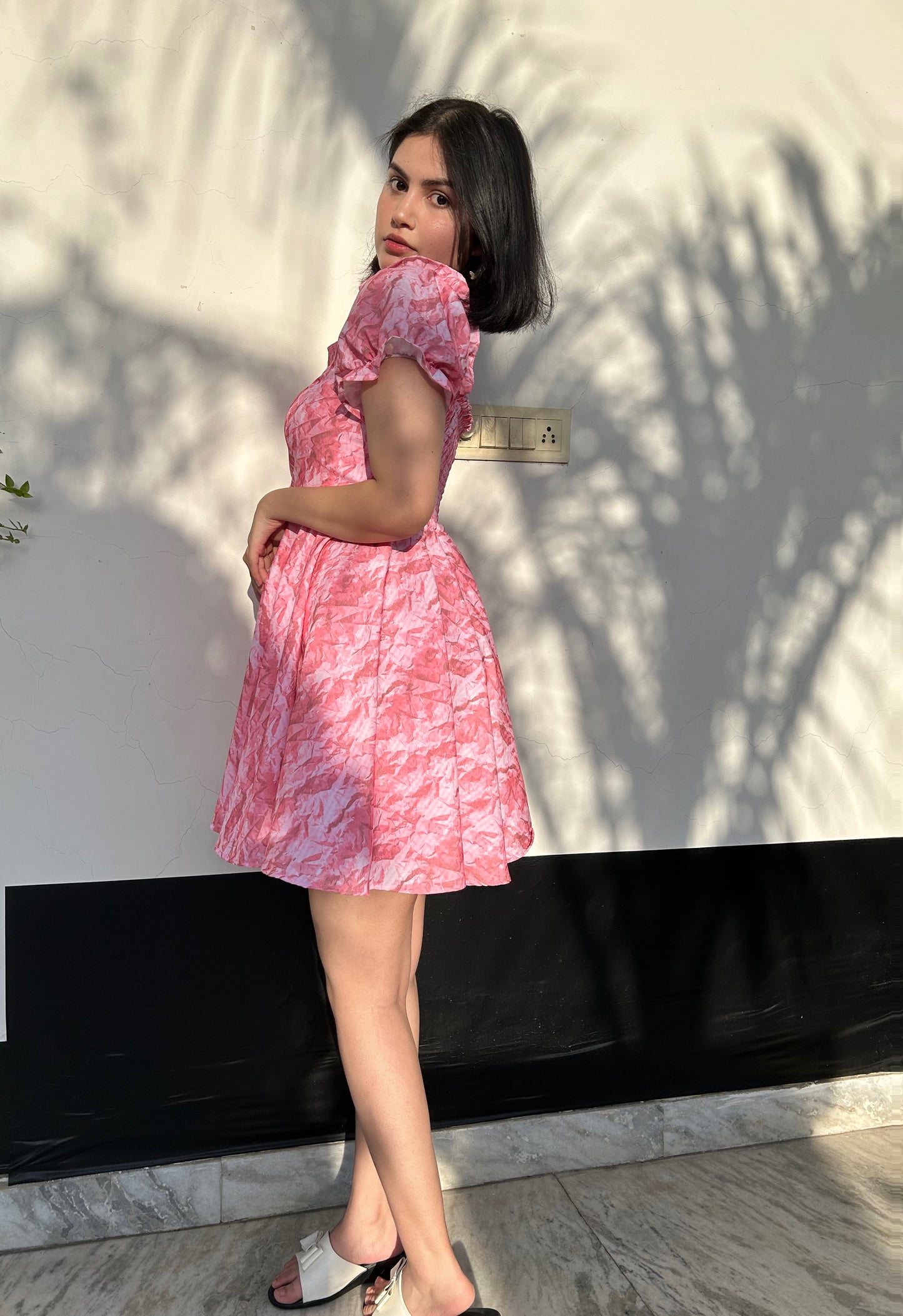 Daisy Pink Summer Dress