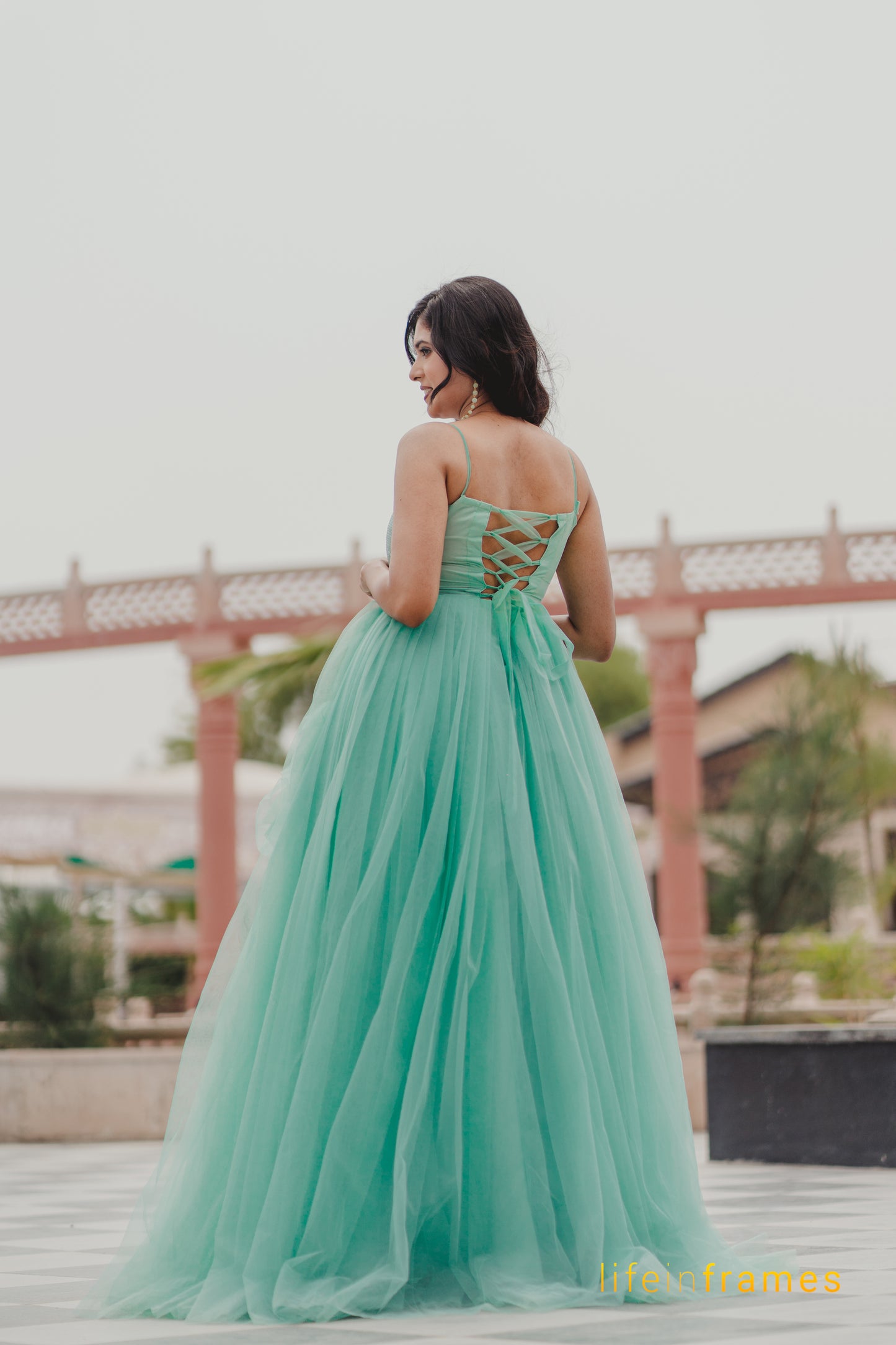 Pistachio Princess Ball Gown