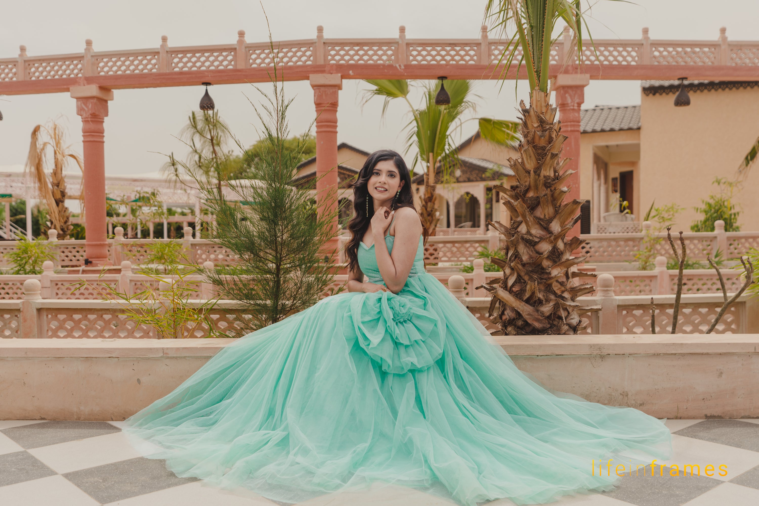 Pistachio Princess Ball Gown