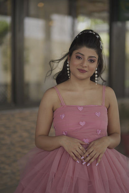 Blushing Ballerina Pink Ball Gown