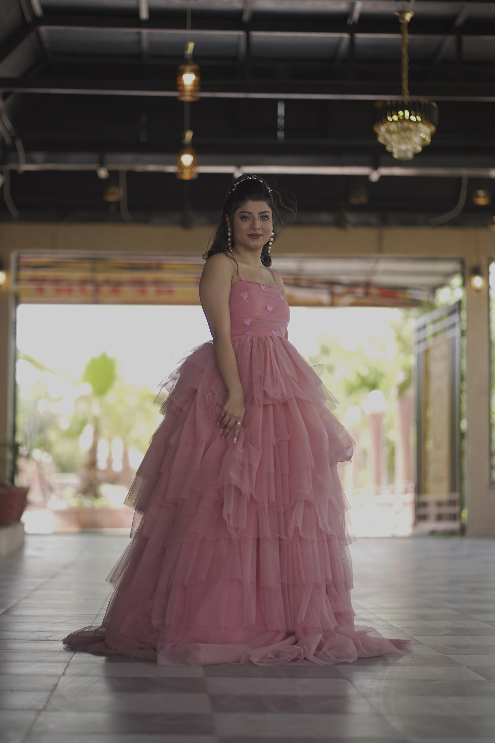 Blushing Ballerina Pink Ball Gown