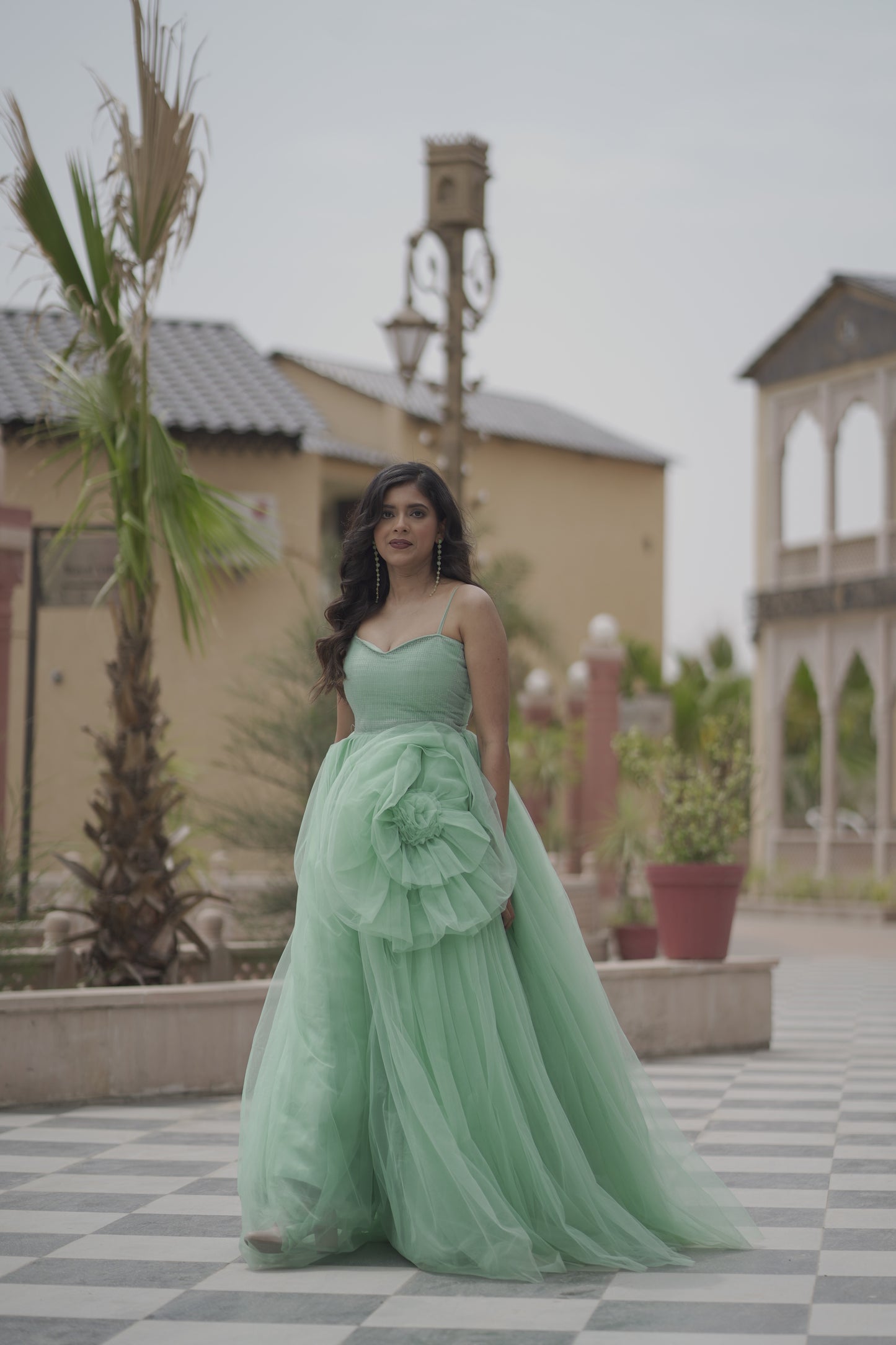 Pistachio Princess Ball Gown