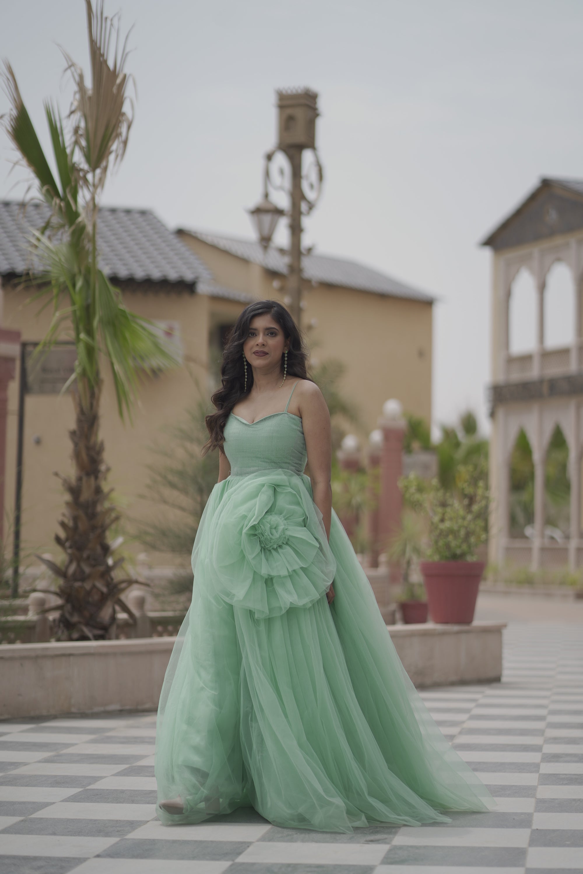 Pistachio Princess Ball Gown