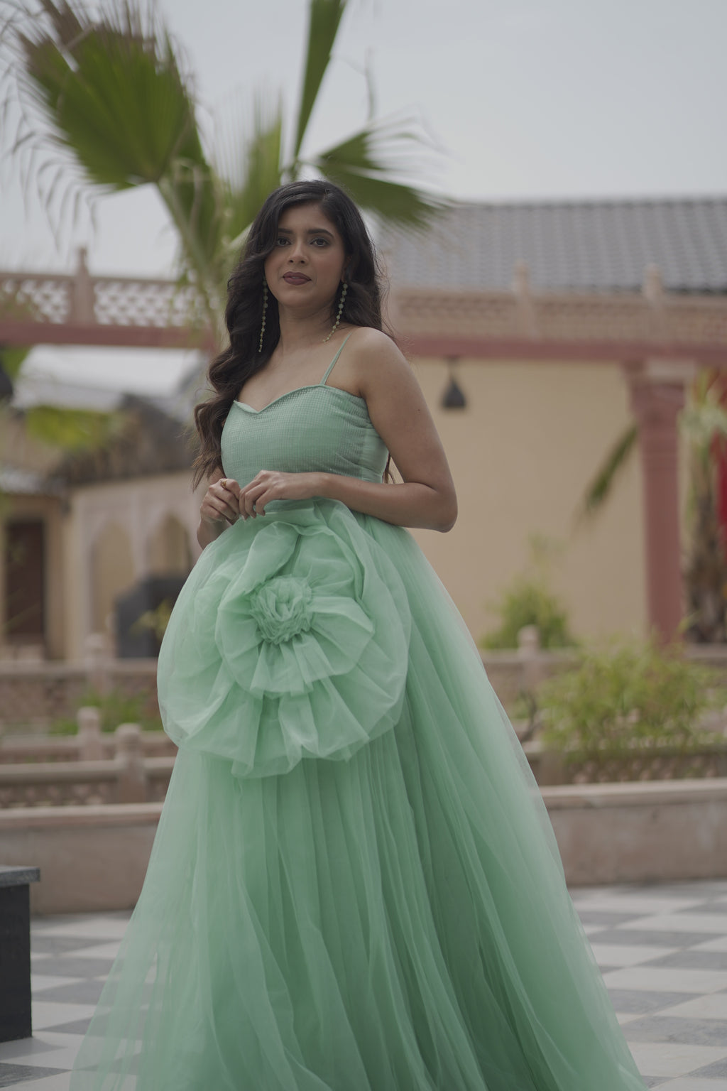 Pistachio Princess Ball Gown