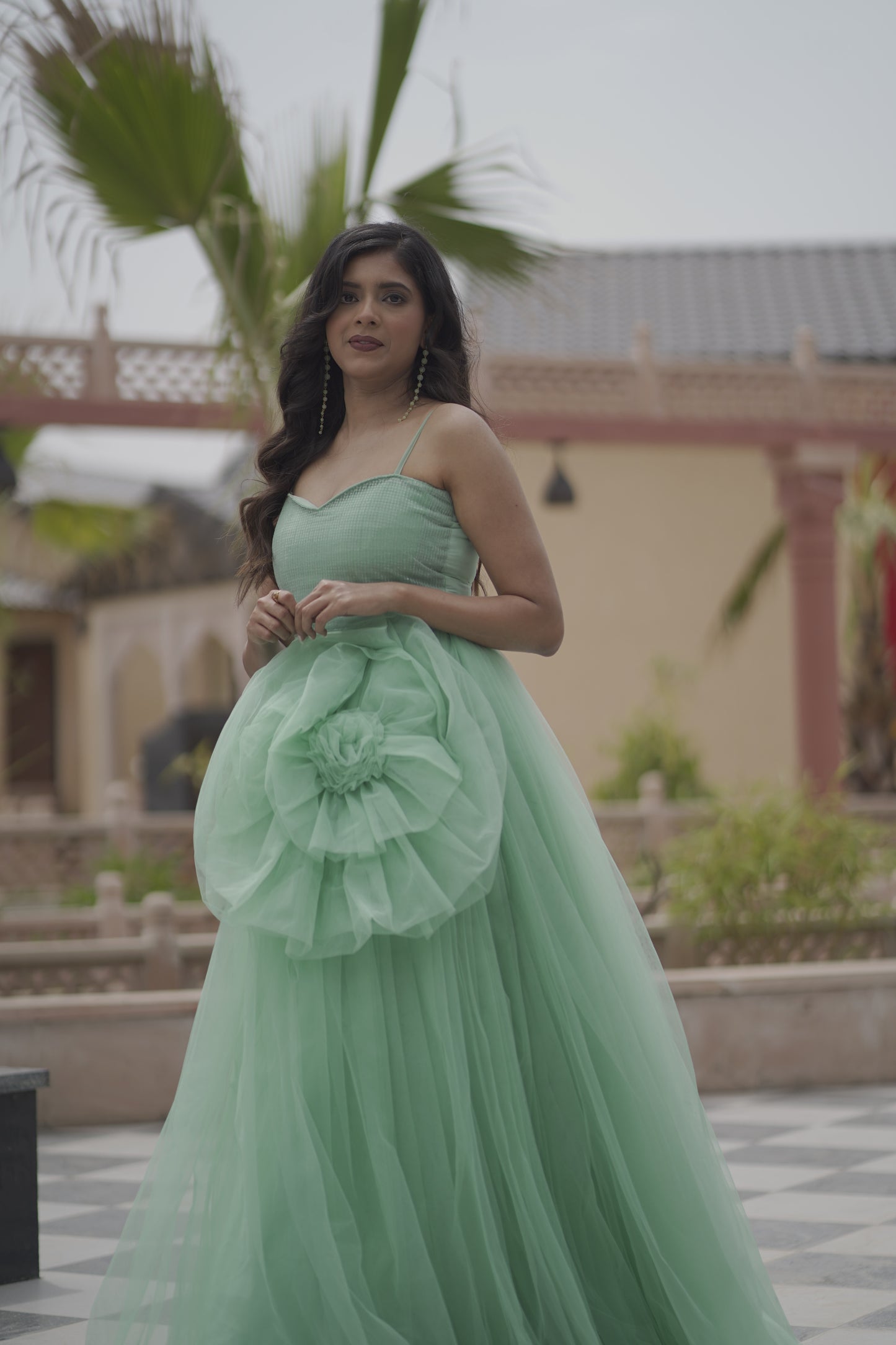 Pistachio Princess Ball Gown