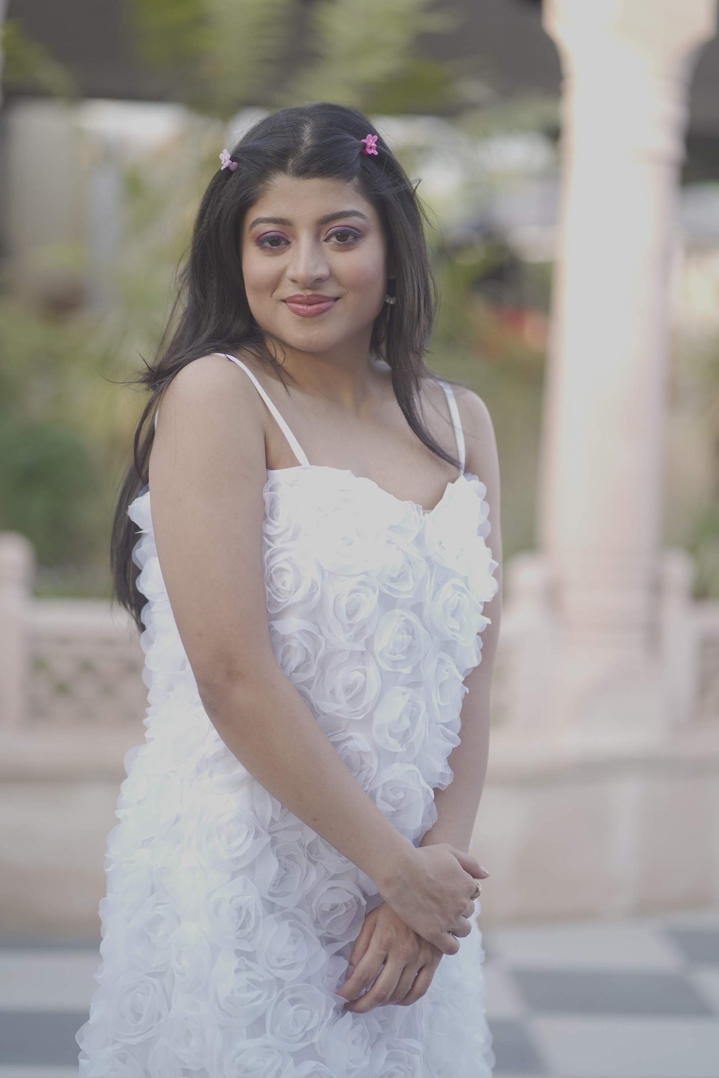 Angelic Aura White Dress