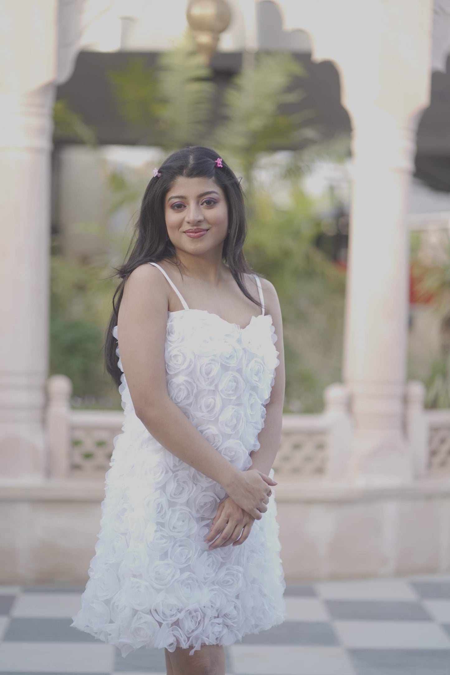 Angelic Aura White Dress