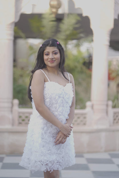 Angelic Aura White Dress