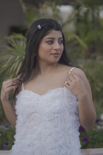 Angelic Aura White Dress