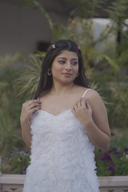 Angelic Aura White Dress