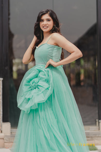 Pistachio Princess Ball Gown