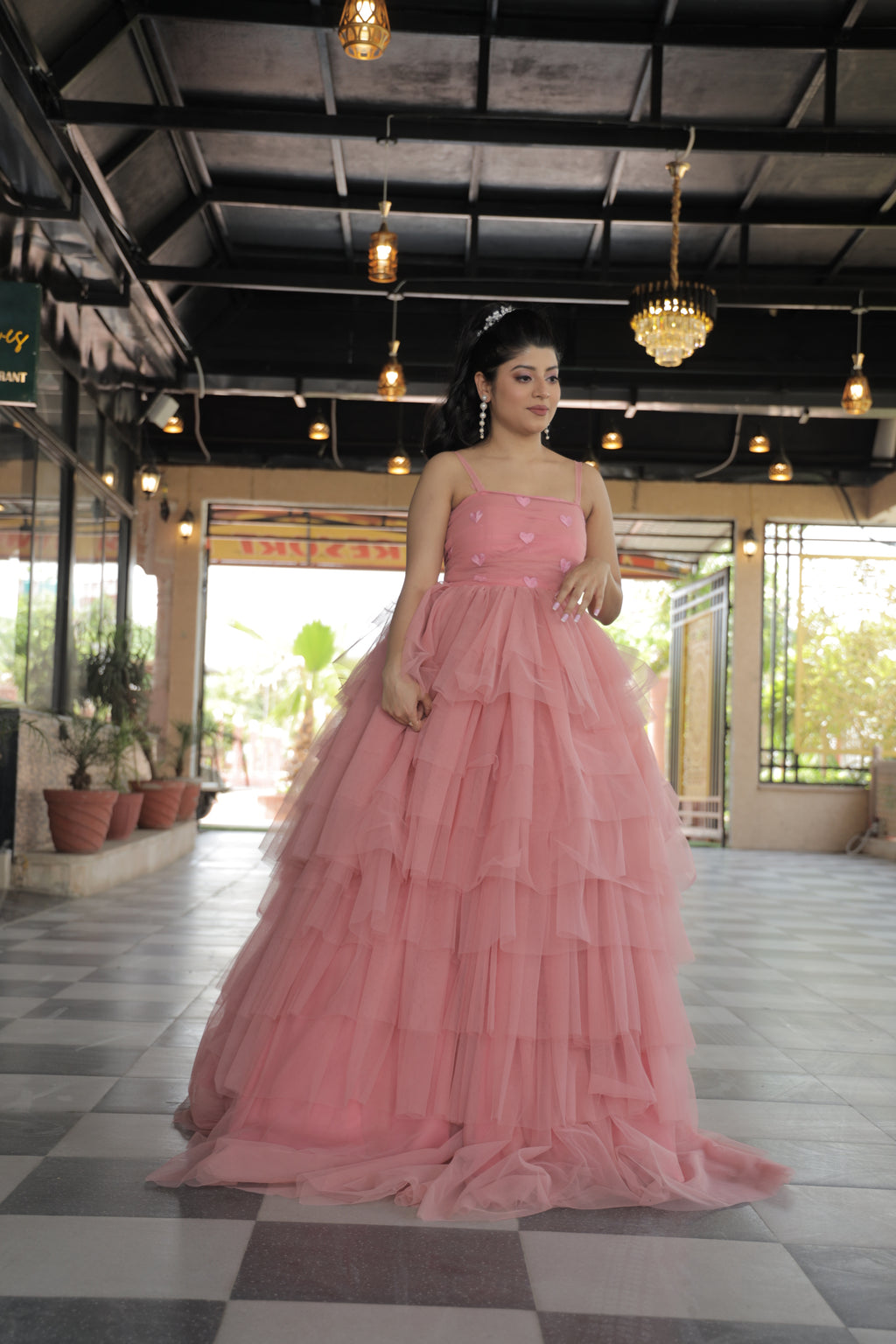 Blushing Ballerina Pink Ball Gown