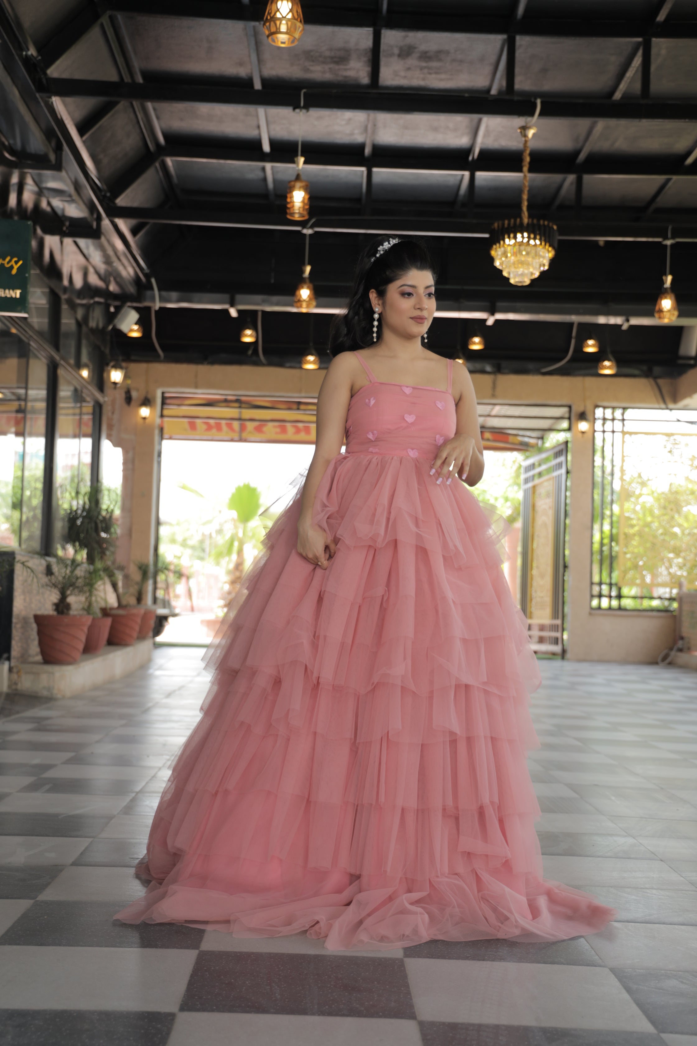 Blushing Ballerina Pink Ball Gown