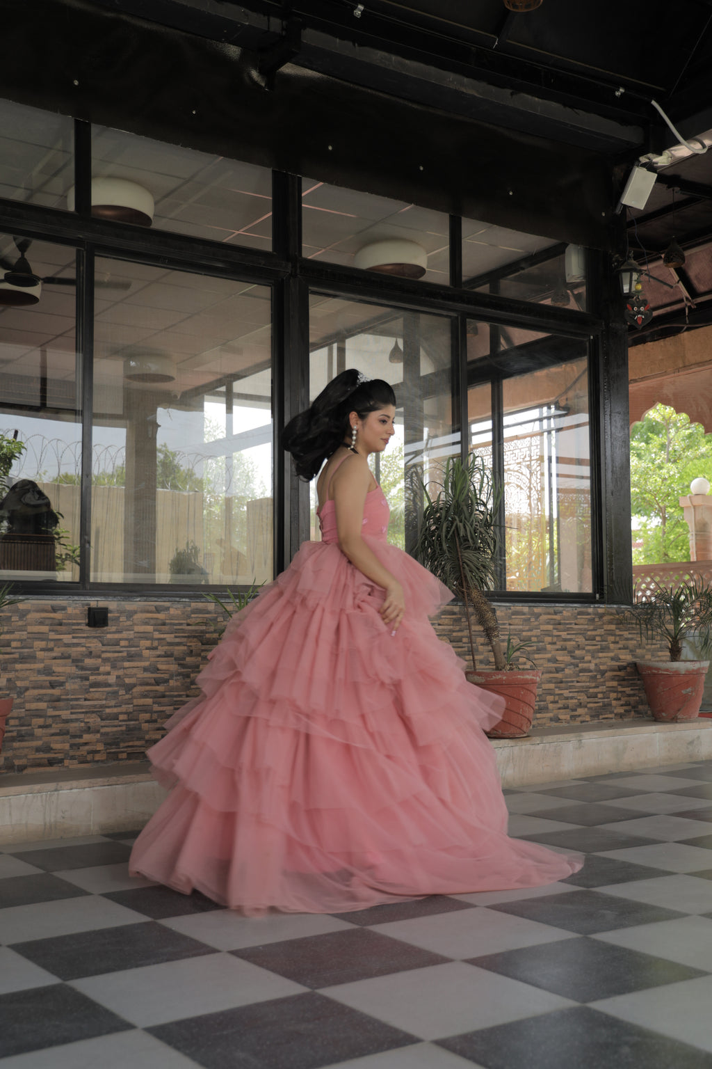 Blushing Ballerina Pink Ball Gown