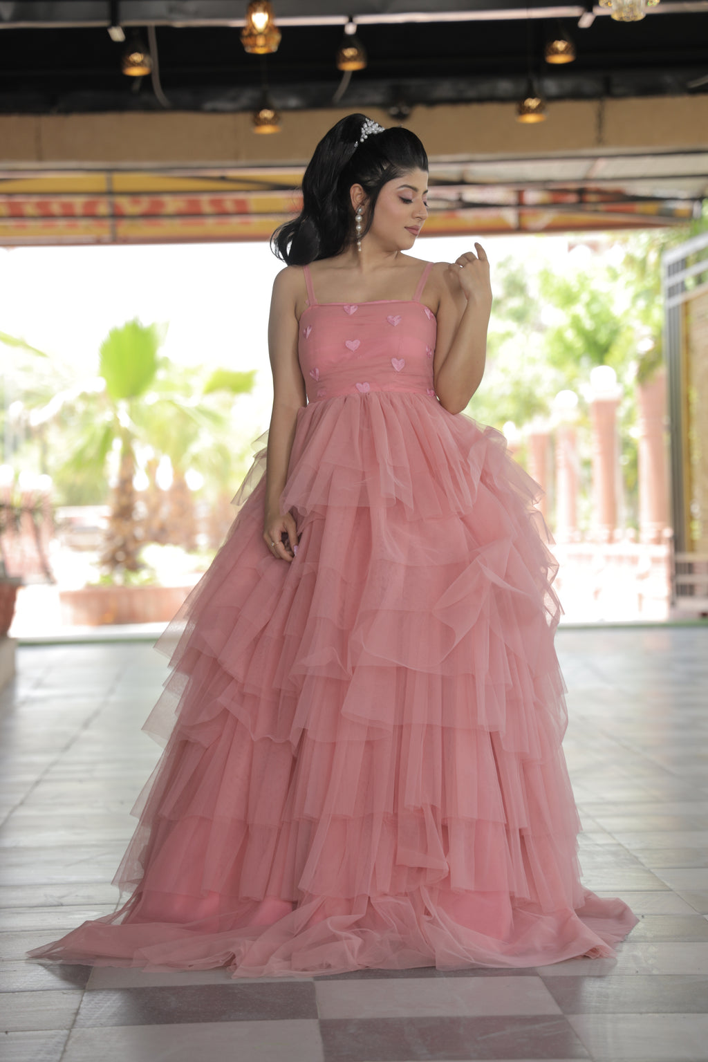 Blushing Ballerina Pink Ball Gown
